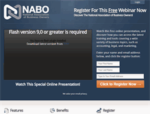 Tablet Screenshot of nabo.org