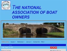 Tablet Screenshot of nabo.org.uk